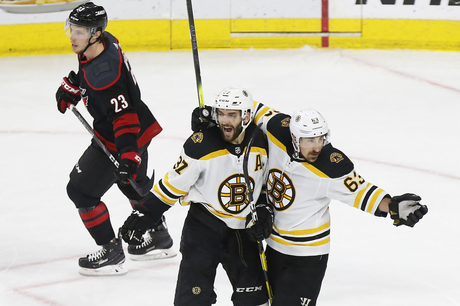 NHL: Stanley Cup Playoffs-Boston Bruins at Carolina Hurricanes